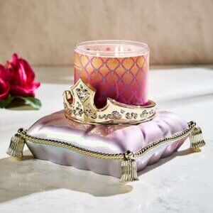Aurora Crown Pedestal - 3-Wick Candle Holder